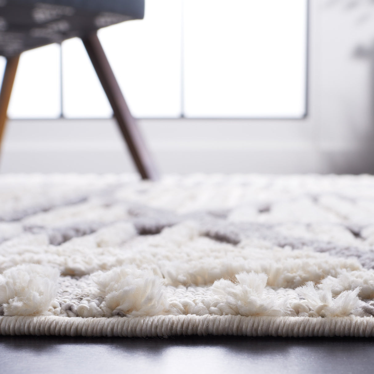 Safavieh Marrakesh Mrk540F Beige/Grey Rug.