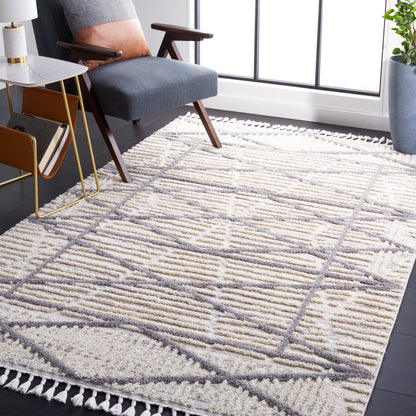 Safavieh Marrakesh Mrk540F Beige/Grey Area Rug