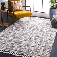 Safavieh Marrakesh Mrk544A Ivory/Dark Grey Area Rug