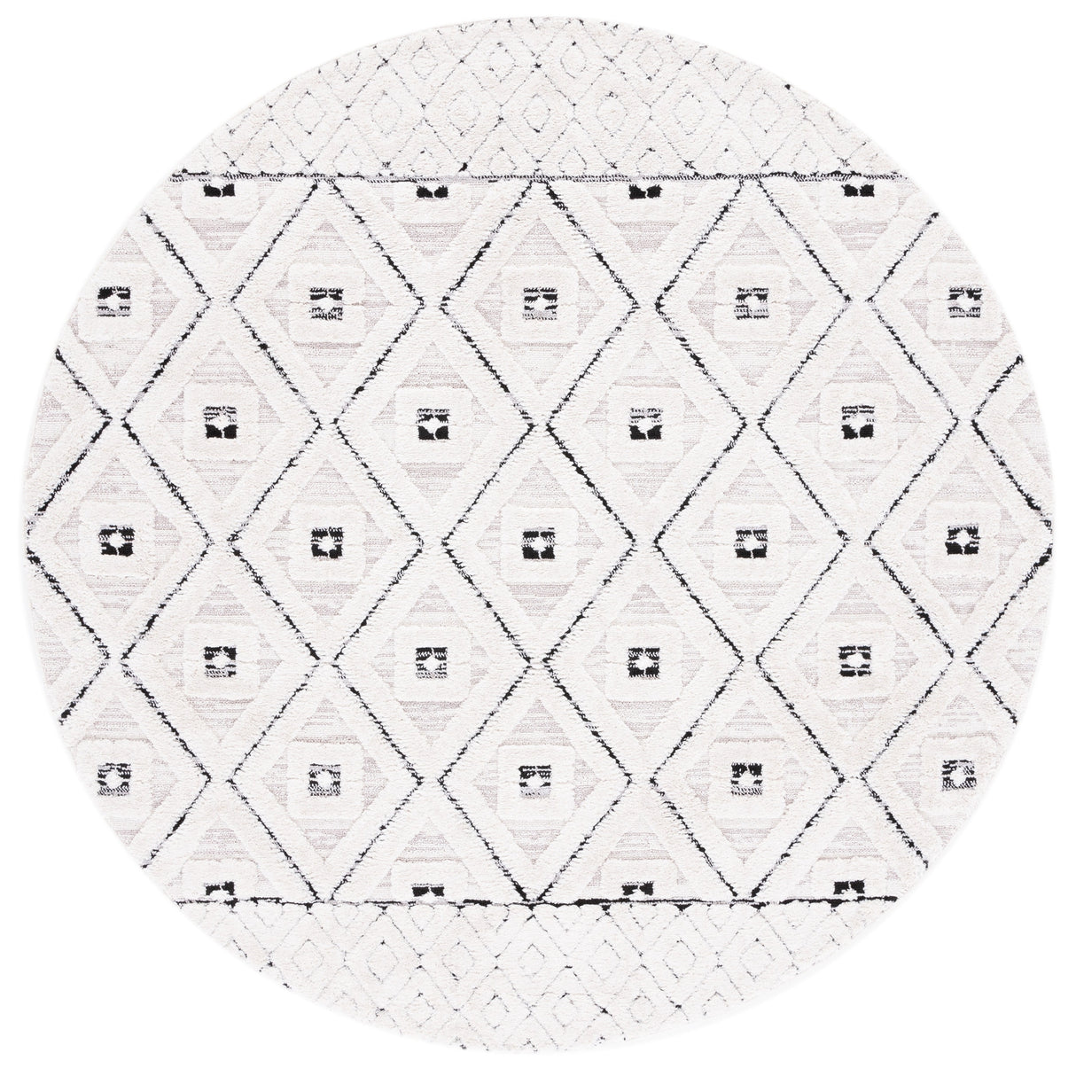 Safavieh Marrakesh Mrk546A Ivory/Grey Rug.