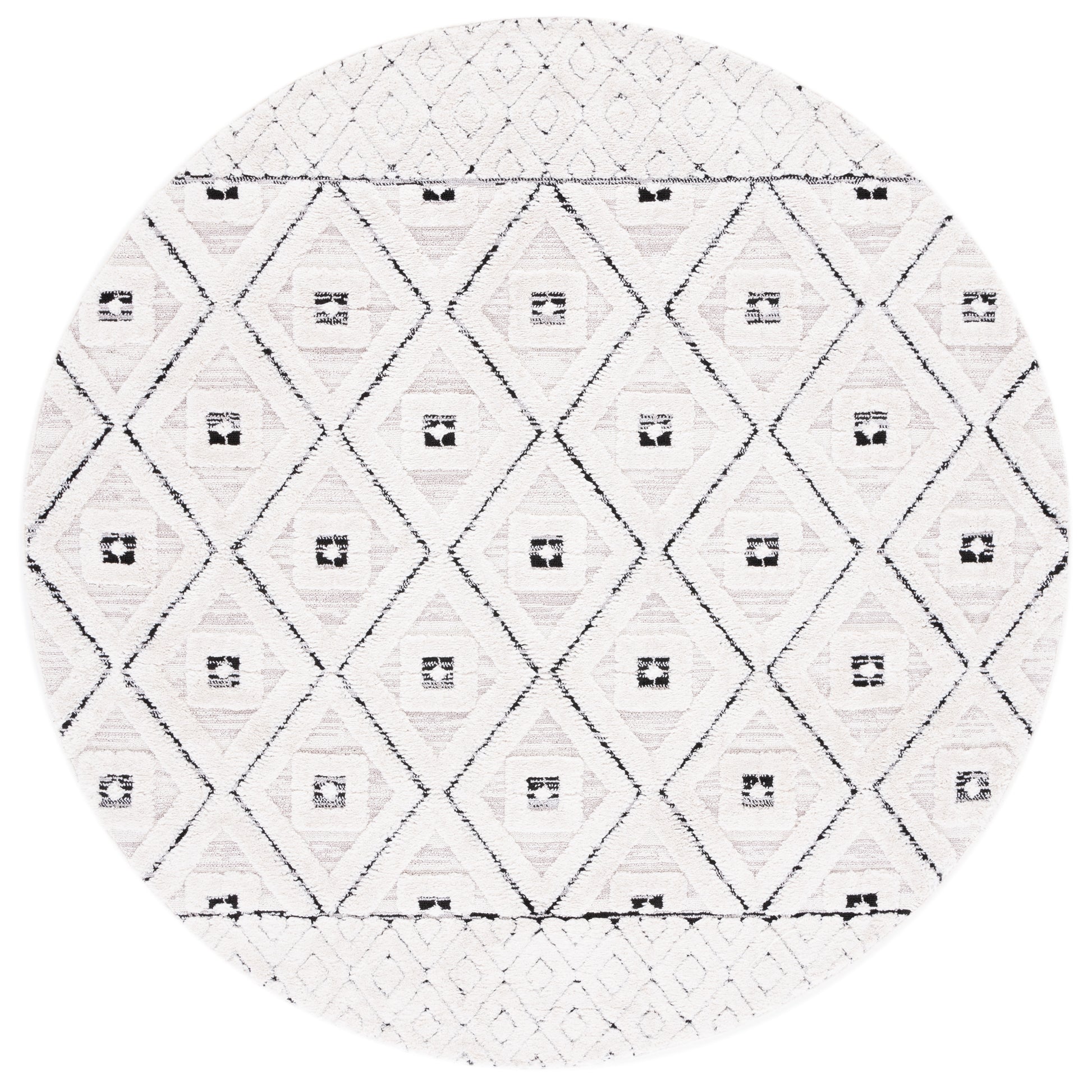 Safavieh Marrakesh Mrk546A Ivory/Grey Area Rug