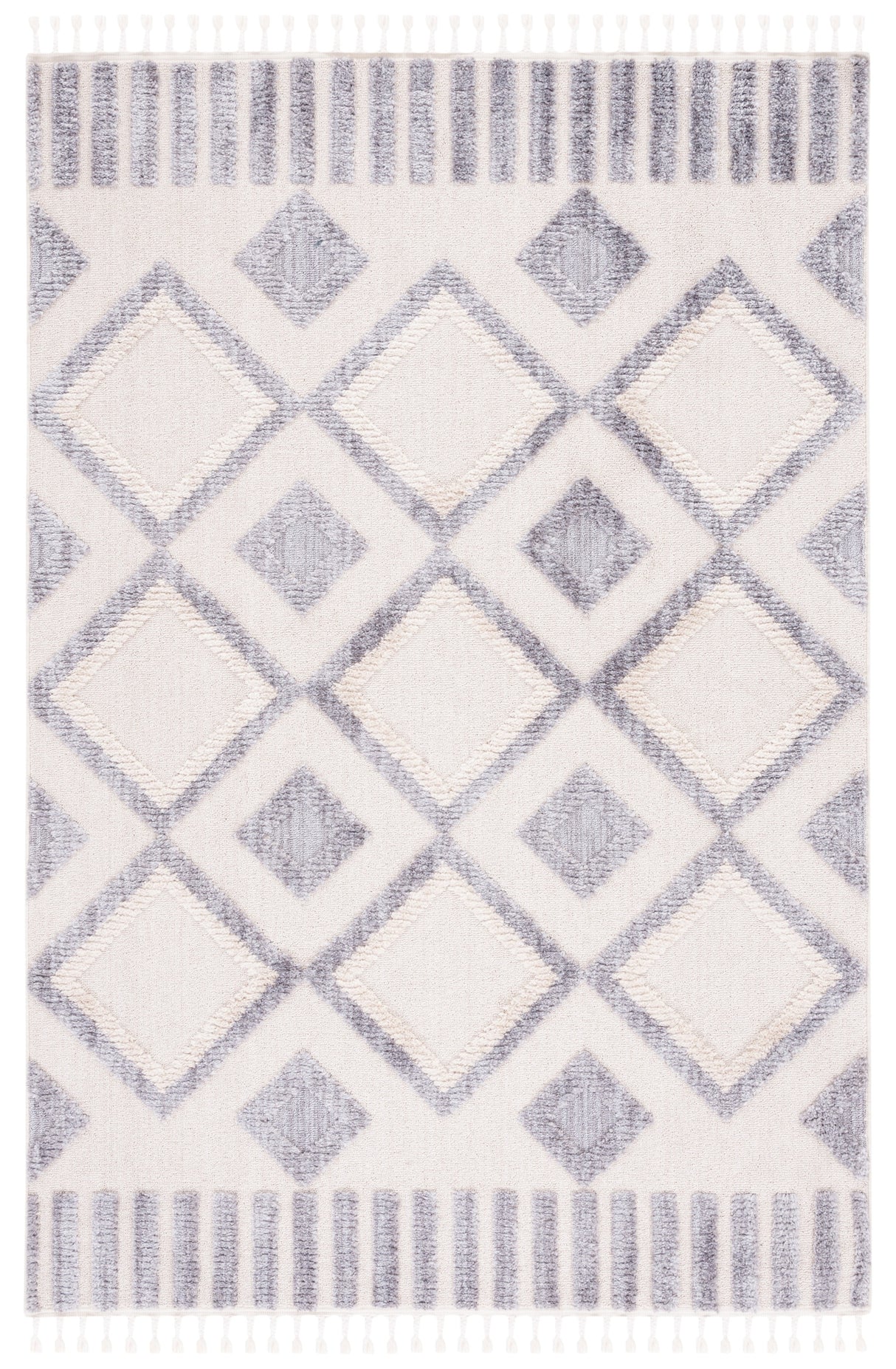Safavieh Marrakesh Mrk560A Ivory/Grey Rug.