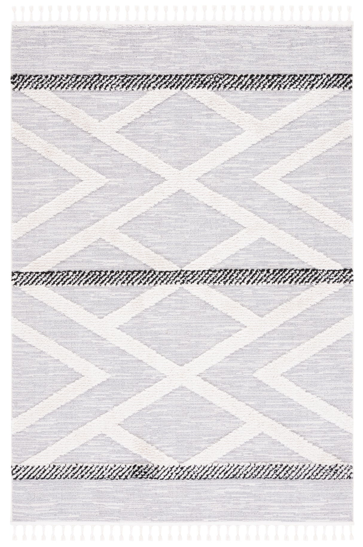 Safavieh Marrakesh Mrk564F Grey/Ivory Rug.