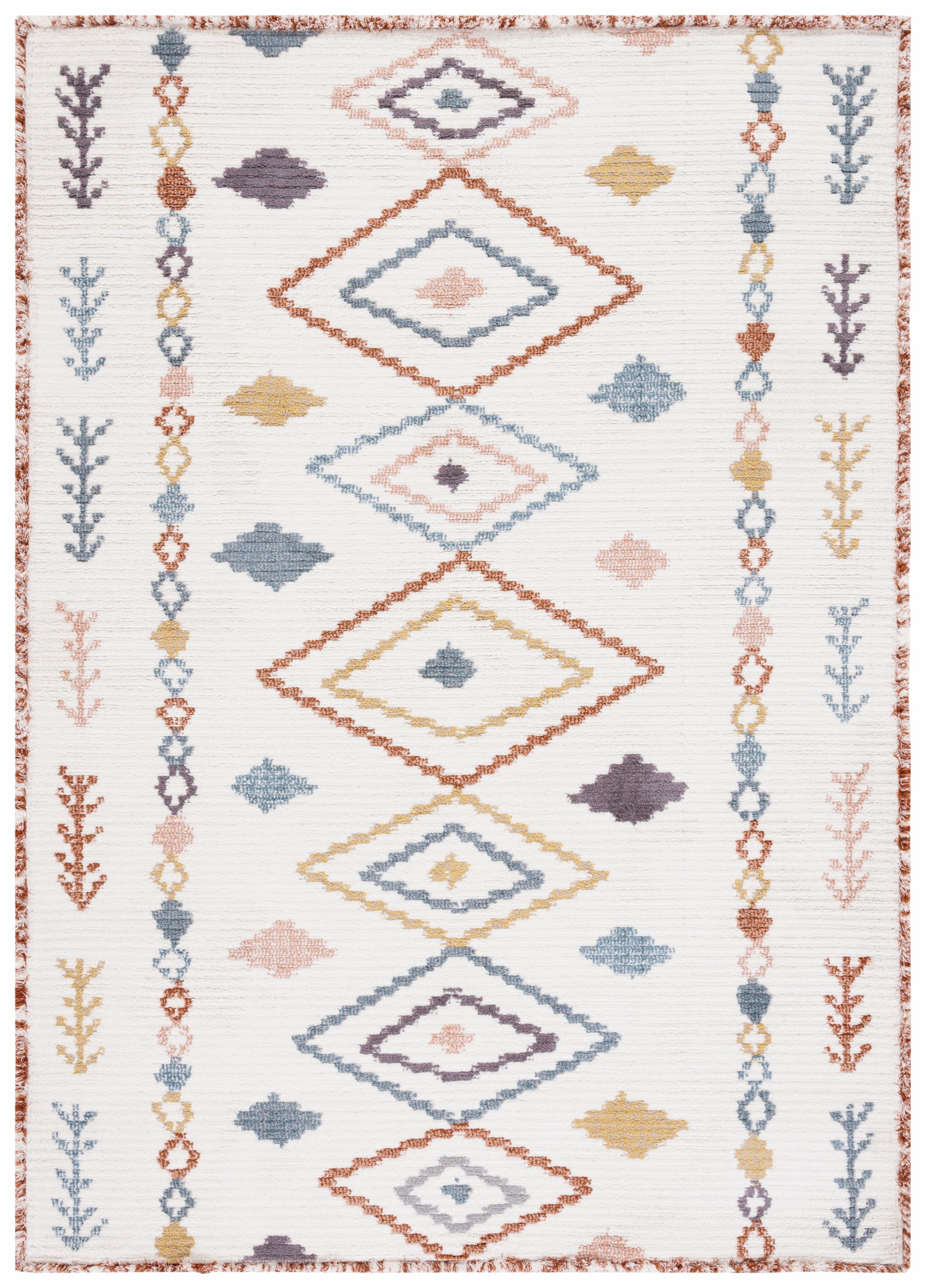 Safavieh Marrakesh Mrk604A Ivory/Multi Area Rug