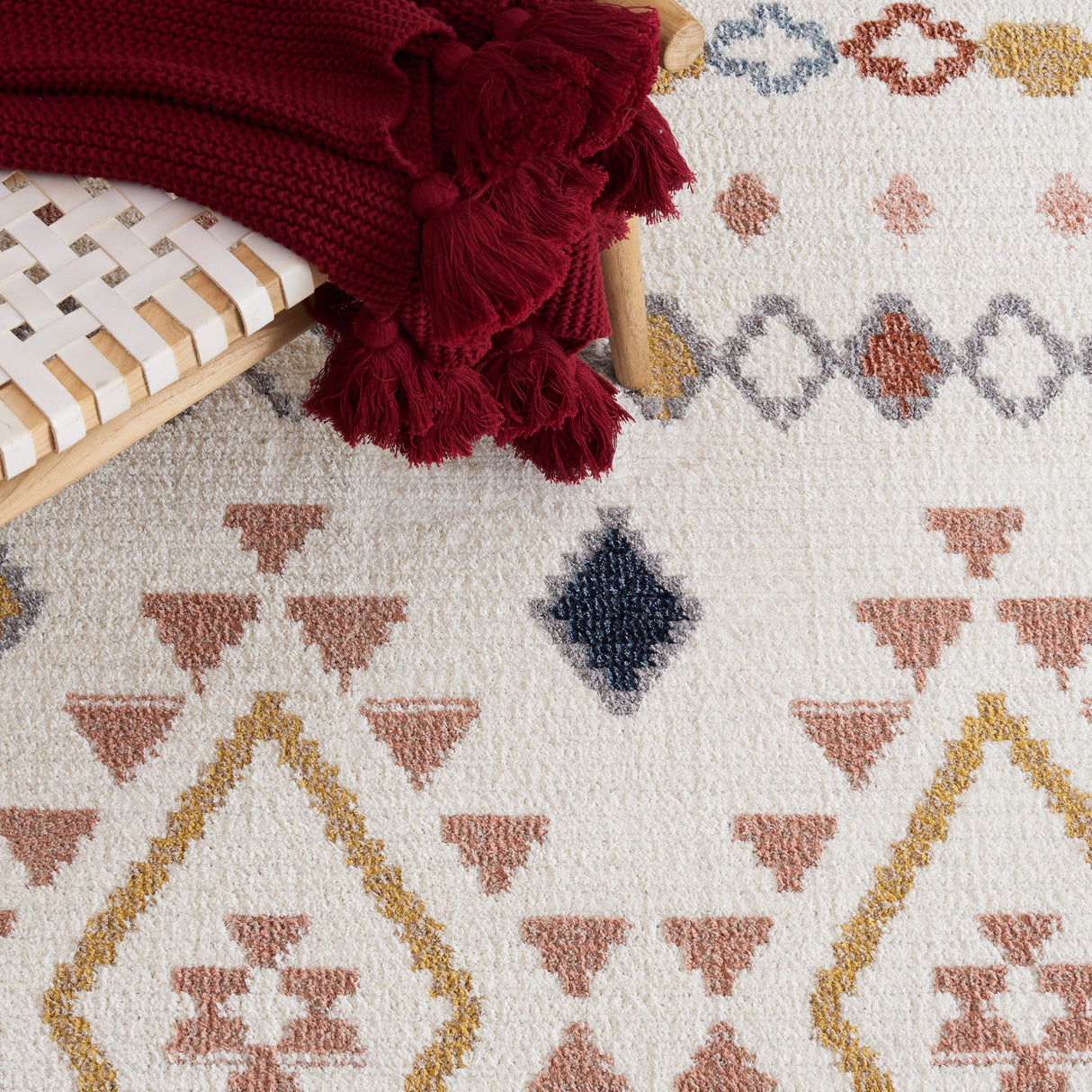 Safavieh Marrakesh Mrk606A Ivory/Multi Rug.