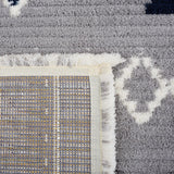 Safavieh Marrakesh Mrk606G Grey/Navy Rug.