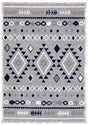 Safavieh Marrakesh Mrk606G Grey/Navy Rug.