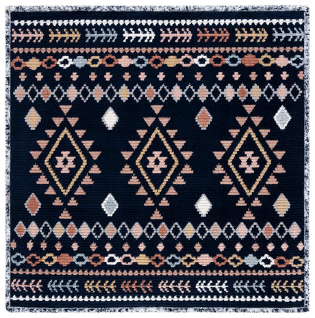 Safavieh Marrakesh Mrk606N Navy/Multi Rug.