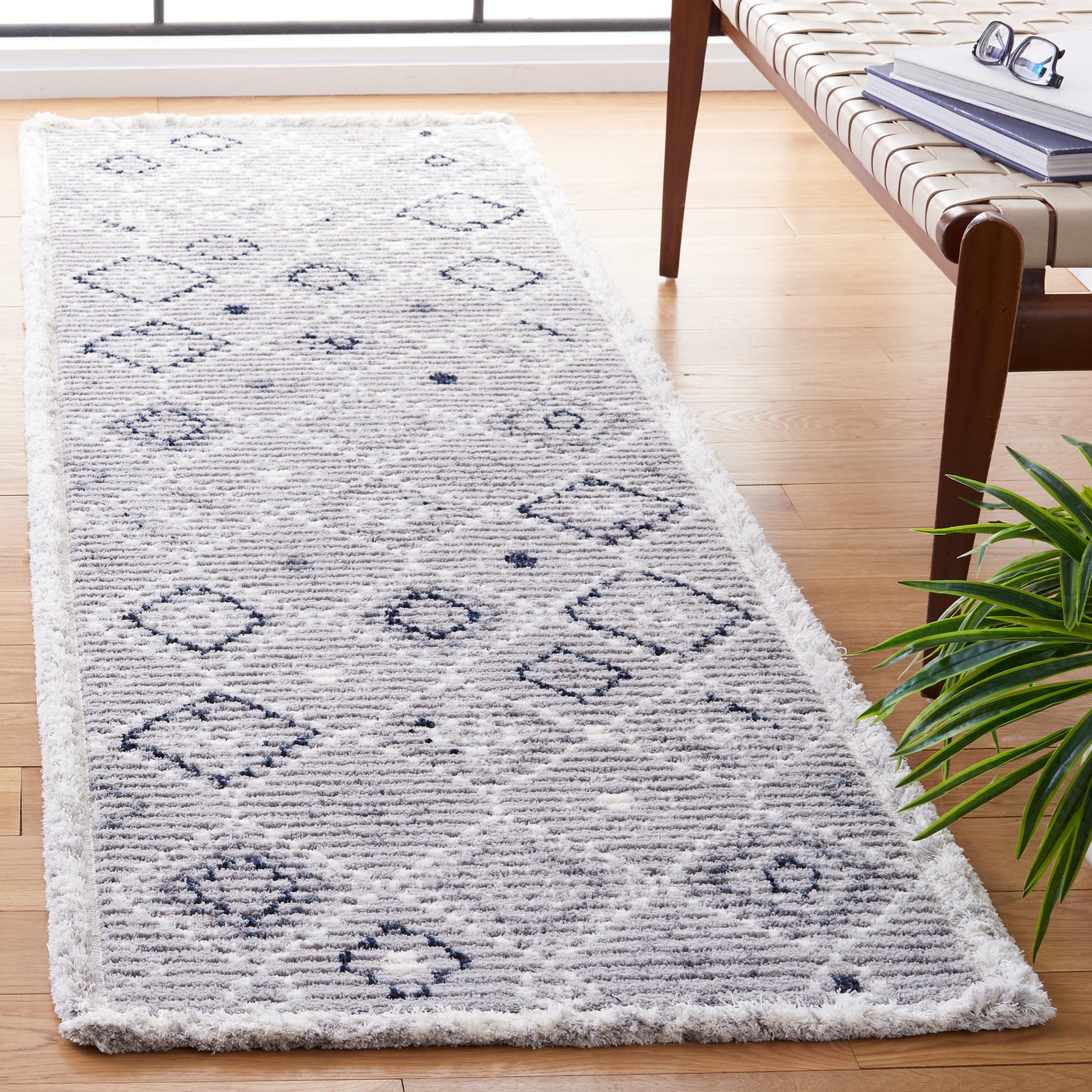 Safavieh Marrakesh Mrk608F Grey/Light Grey Area Rug