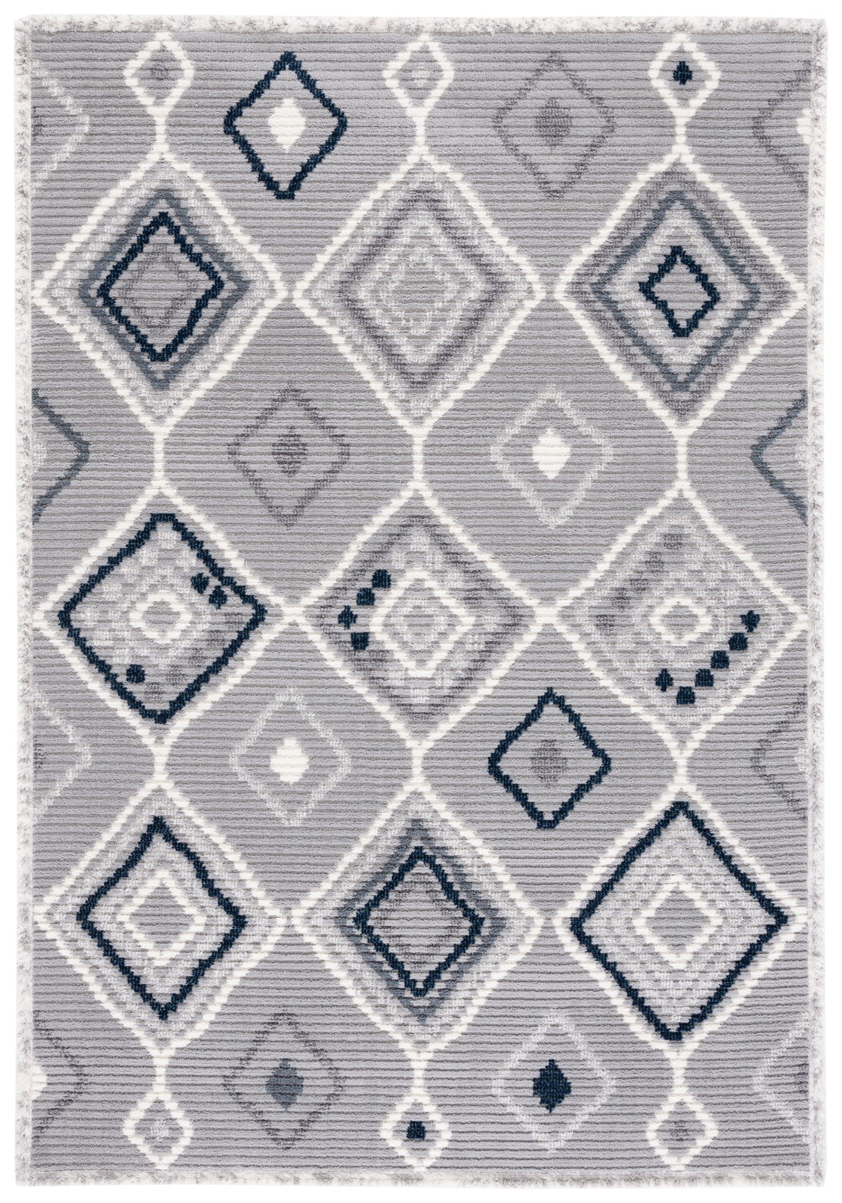 Safavieh Marrakesh Mrk608F Grey/Light Grey Rug.