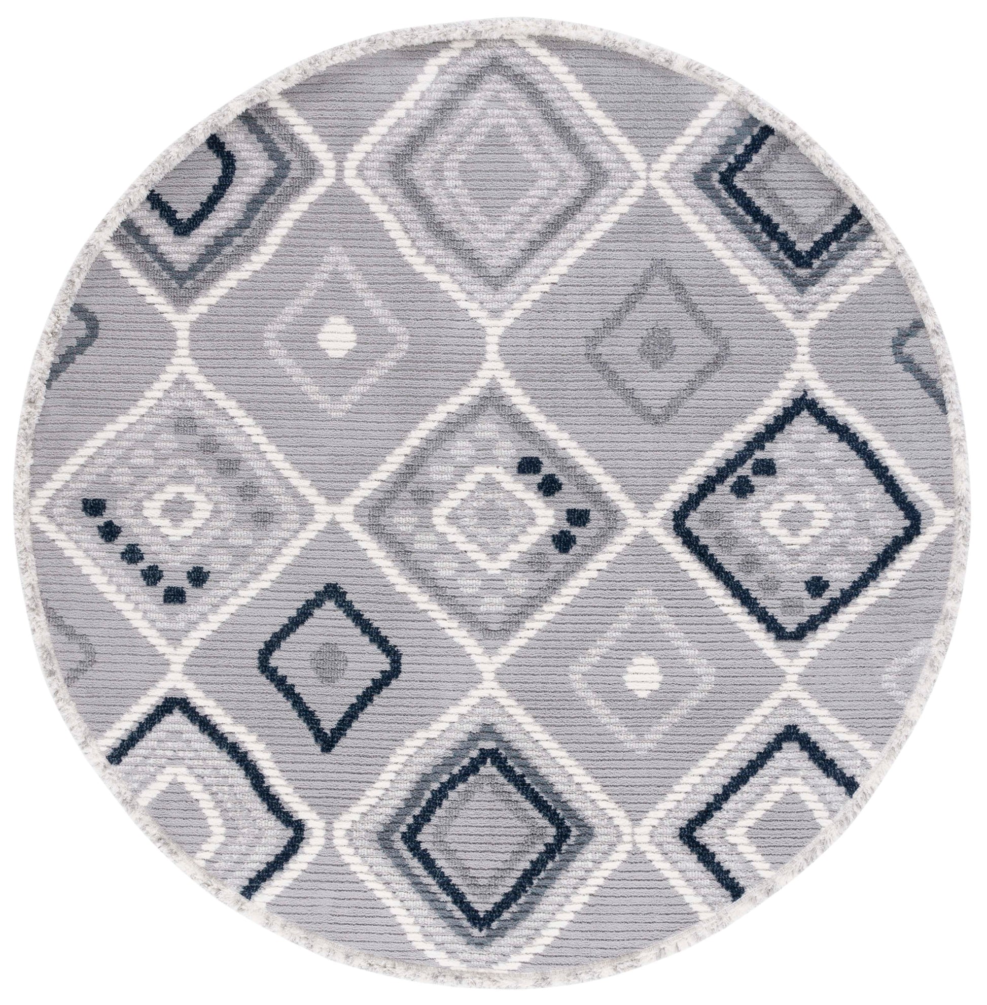 Safavieh Marrakesh Mrk608F Grey/Light Grey Area Rug