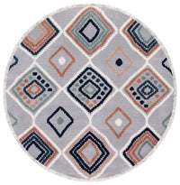 Safavieh Marrakesh Mrk608G Grey/Blue Rust Area Rug