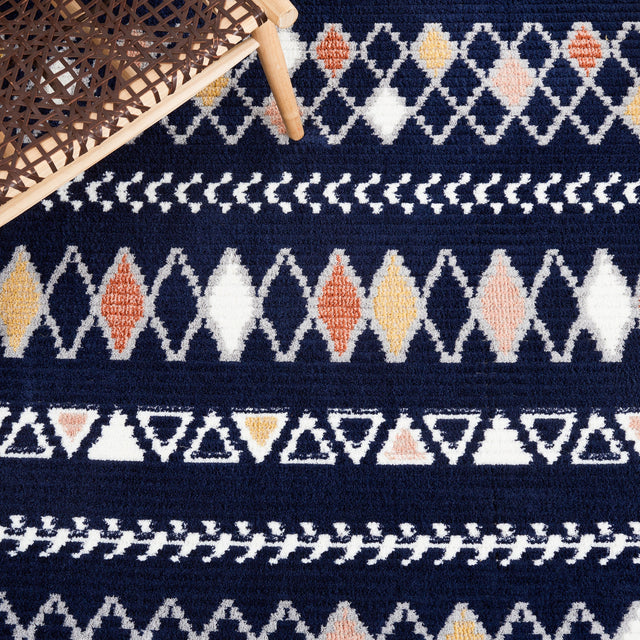 Safavieh Marrakesh Mrk610N Navy/Multi Rug.