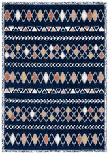 Safavieh Marrakesh Mrk610N Navy/Multi Rug.