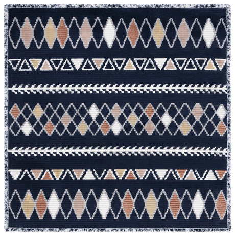 Safavieh Marrakesh Mrk610N Navy/Multi Rug.
