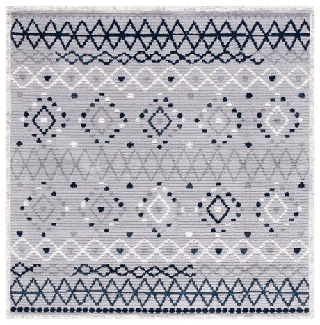 Safavieh Marrakesh Mrk612F Grey/Navy Rug.