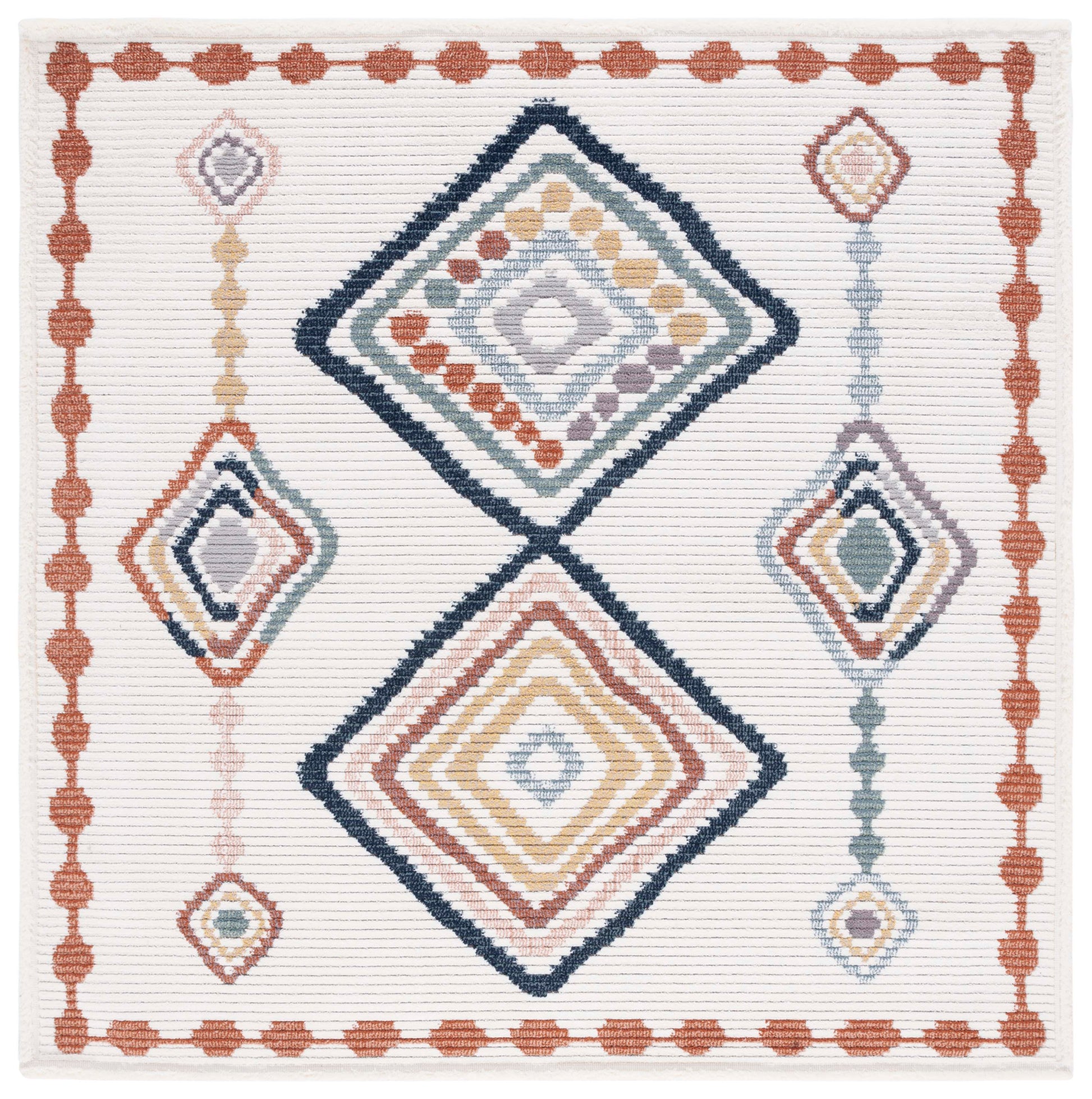 Safavieh Marrakesh Mrk616A Ivory/Multi Area Rug