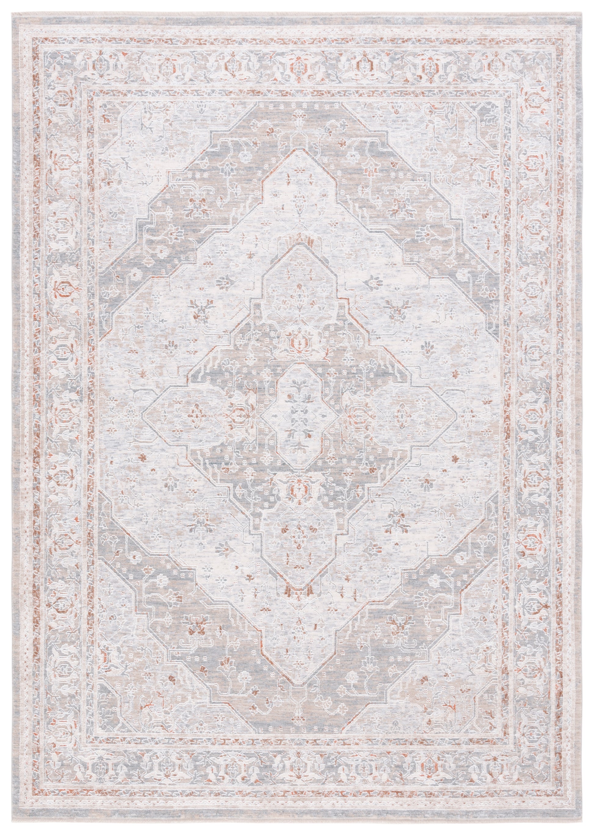 Safavieh Marmara Mrm320B Beige/Blue Rust Area Rug