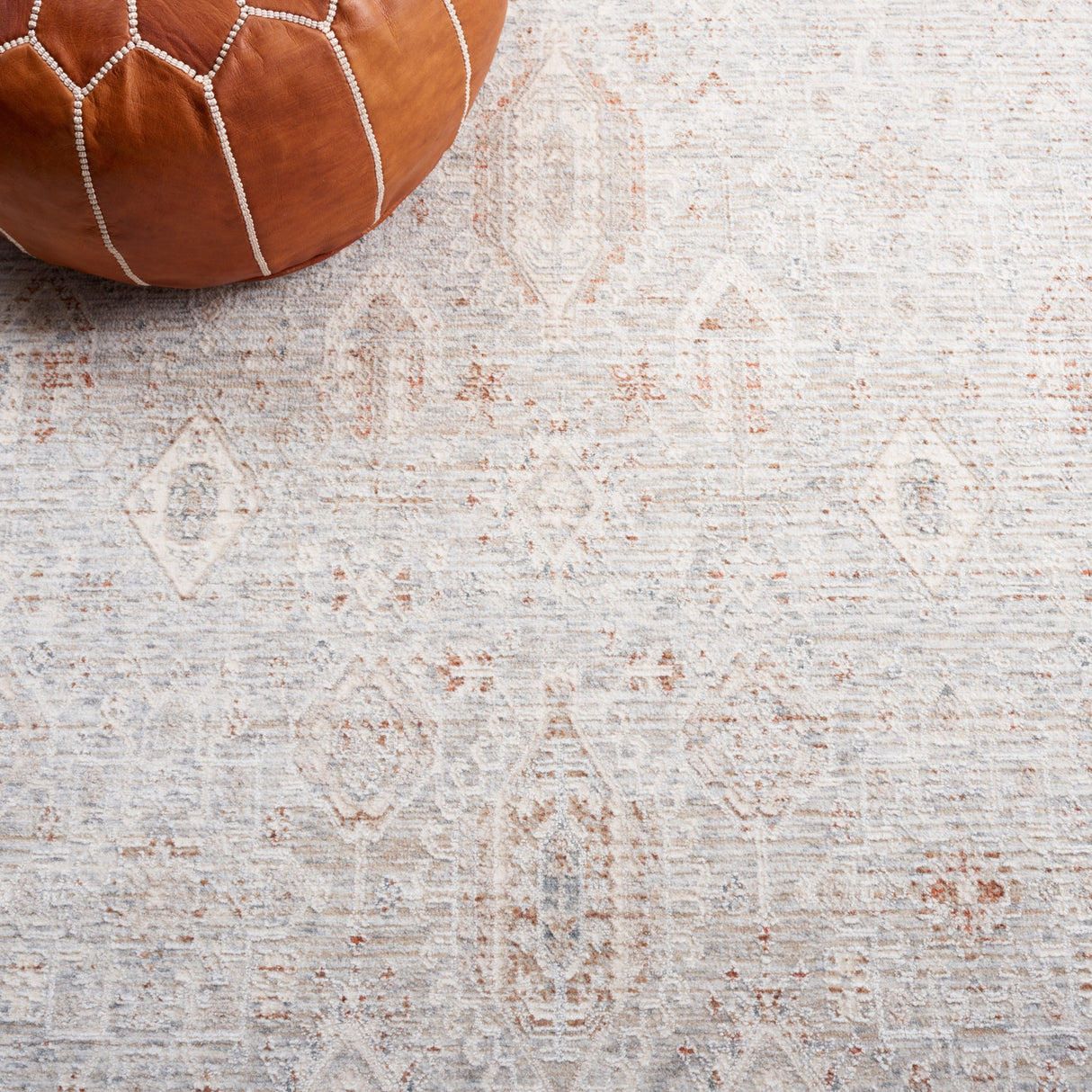 Safavieh Marmara Mrm322F Grey/Blue Rust Rug.