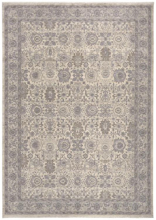 Feizy Marquette 3776F Beige/Gray Area Rug