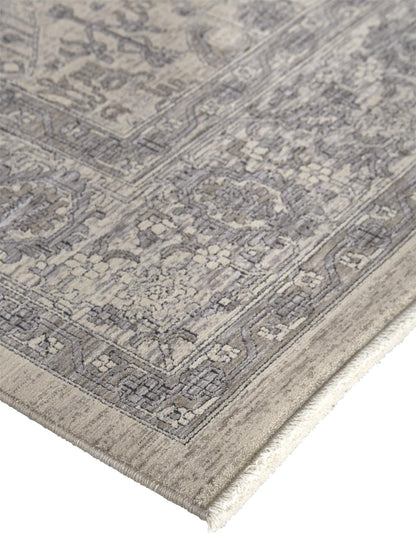 Feizy Marquette 3776F Beige/Gray Area Rug