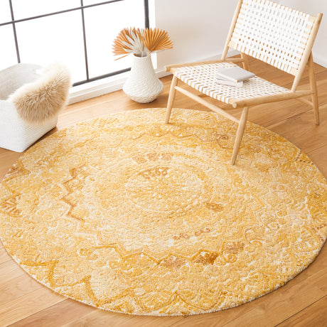 Safavieh Marquee Mrq110E Yellow/Ivory Area Rug