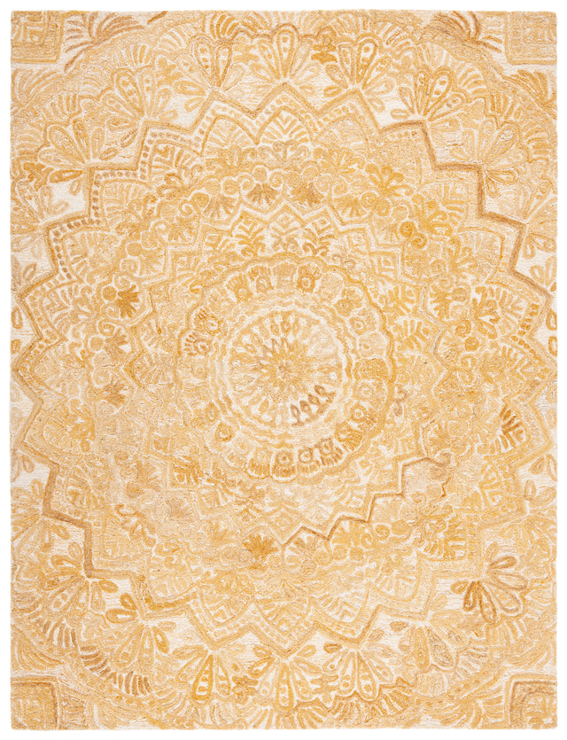 Safavieh Marquee Mrq110E Yellow/Ivory Area Rug