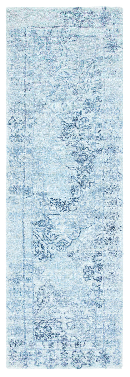 Safavieh Marquee Mrq112J Light Blue/Navy Area Rug