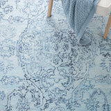 Safavieh Marquee Mrq112J Light Blue/Navy Rugs.