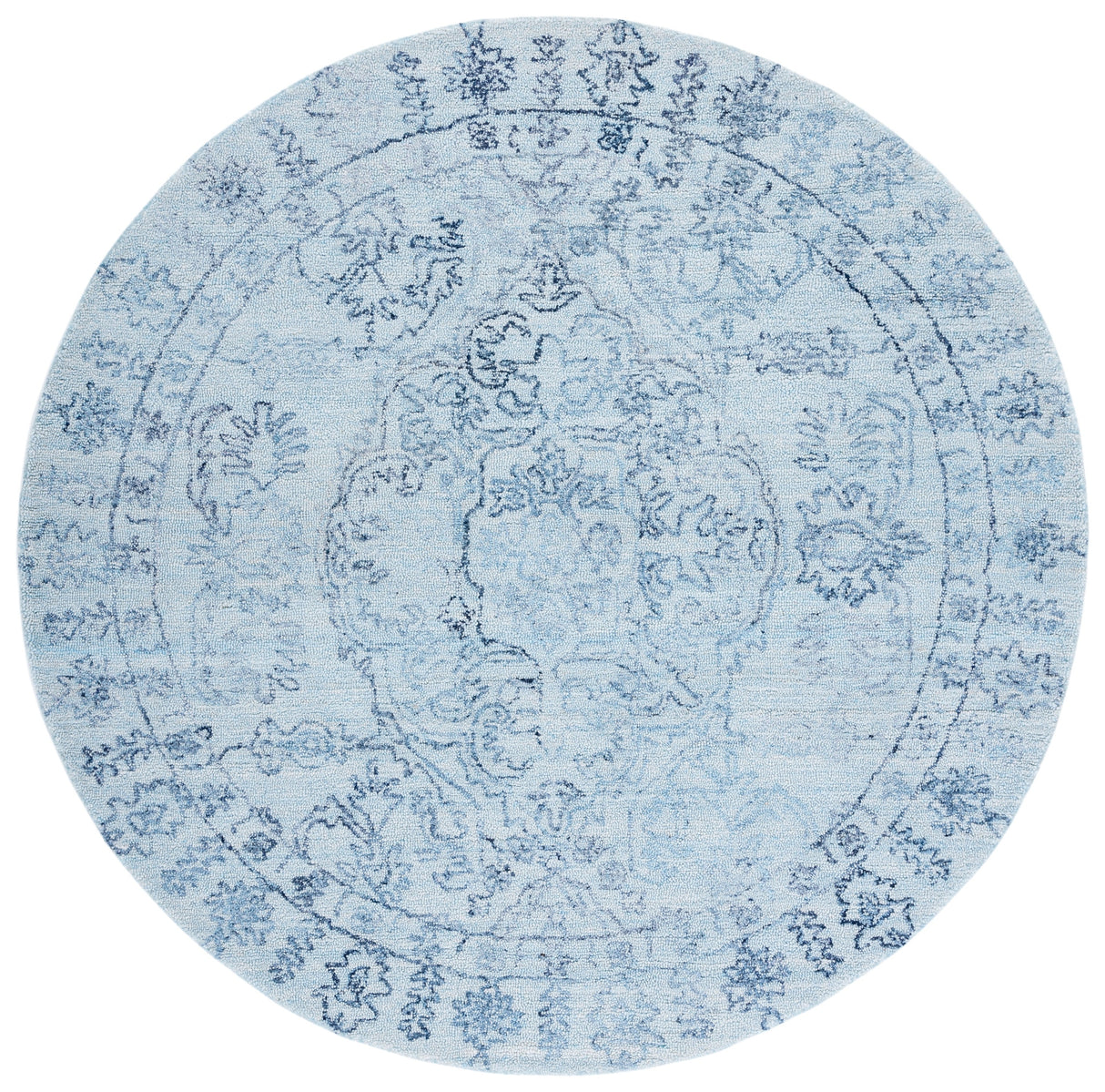 Safavieh Marquee Mrq112J Light Blue/Navy Rugs.