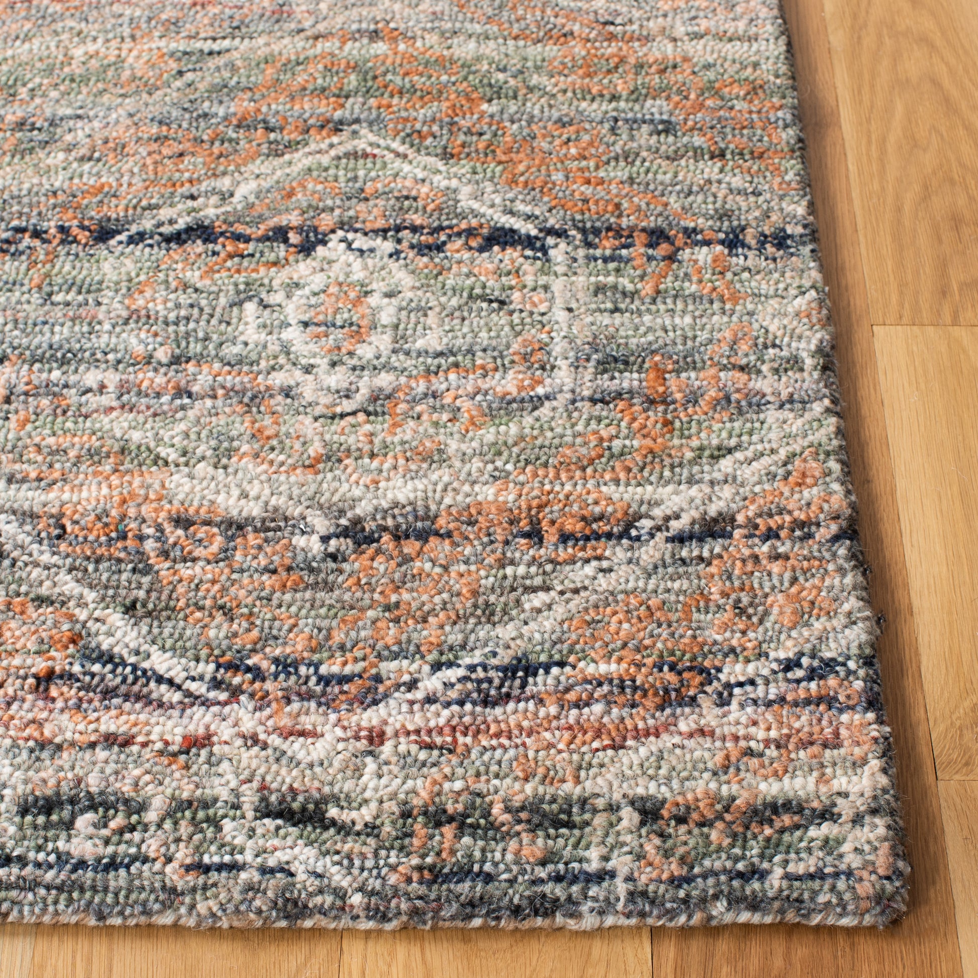 Safavieh Marquee Mrq114Y Grey/Rust Area Rug