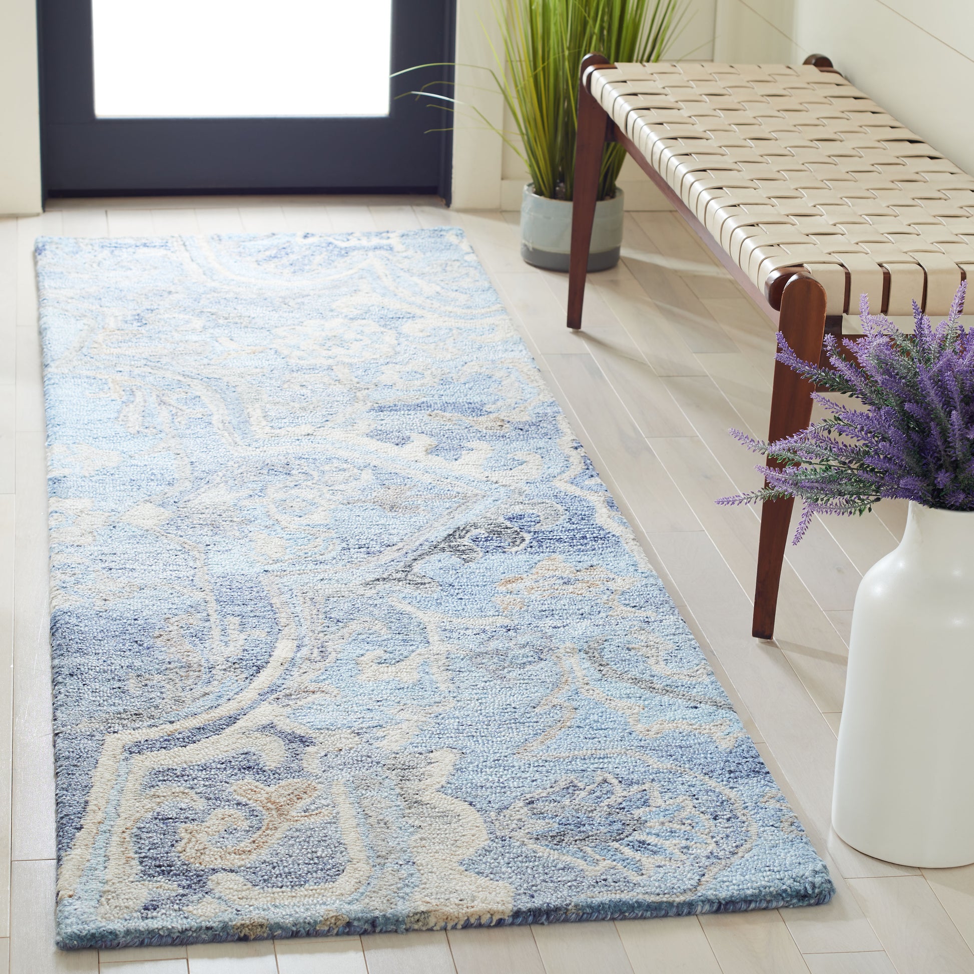 Safavieh Marquee Mrq116M Blue/Grey Area Rug