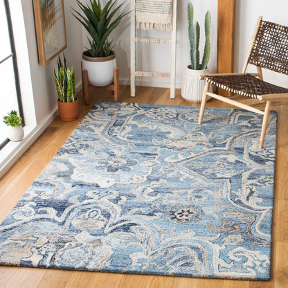 Safavieh Marquee Mrq116M Blue/Grey Area Rug