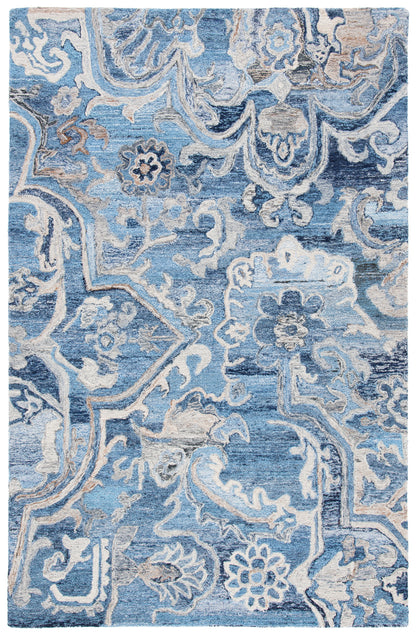 Safavieh Marquee Mrq116M Blue/Grey Area Rug