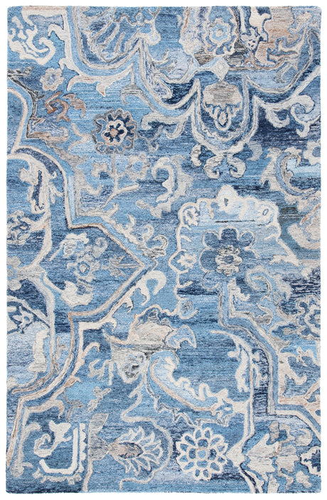 Safavieh Marquee Mrq116M Blue/Grey Rugs.