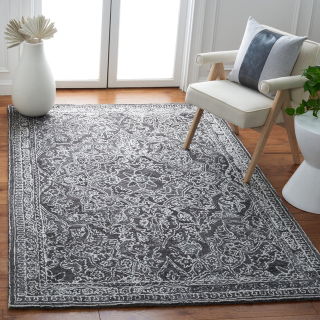 Safavieh Marquee Mrq117Z Black/Ivory Area Rug