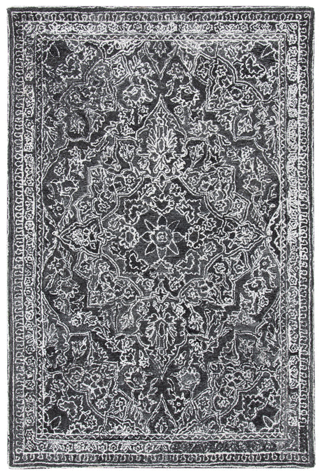 Safavieh Marquee Mrq117Z Black/Ivory Area Rug