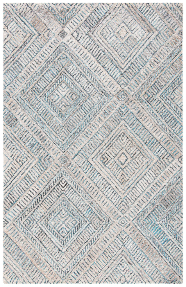 Safavieh Marquee Mrq119K Turquoise/Beige Area Rug