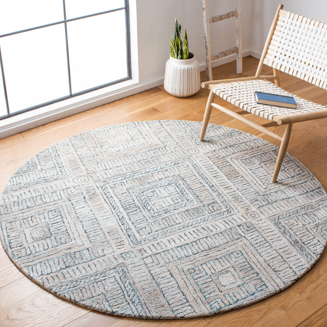 Safavieh Marquee Mrq119K Turquoise/Beige Area Rug