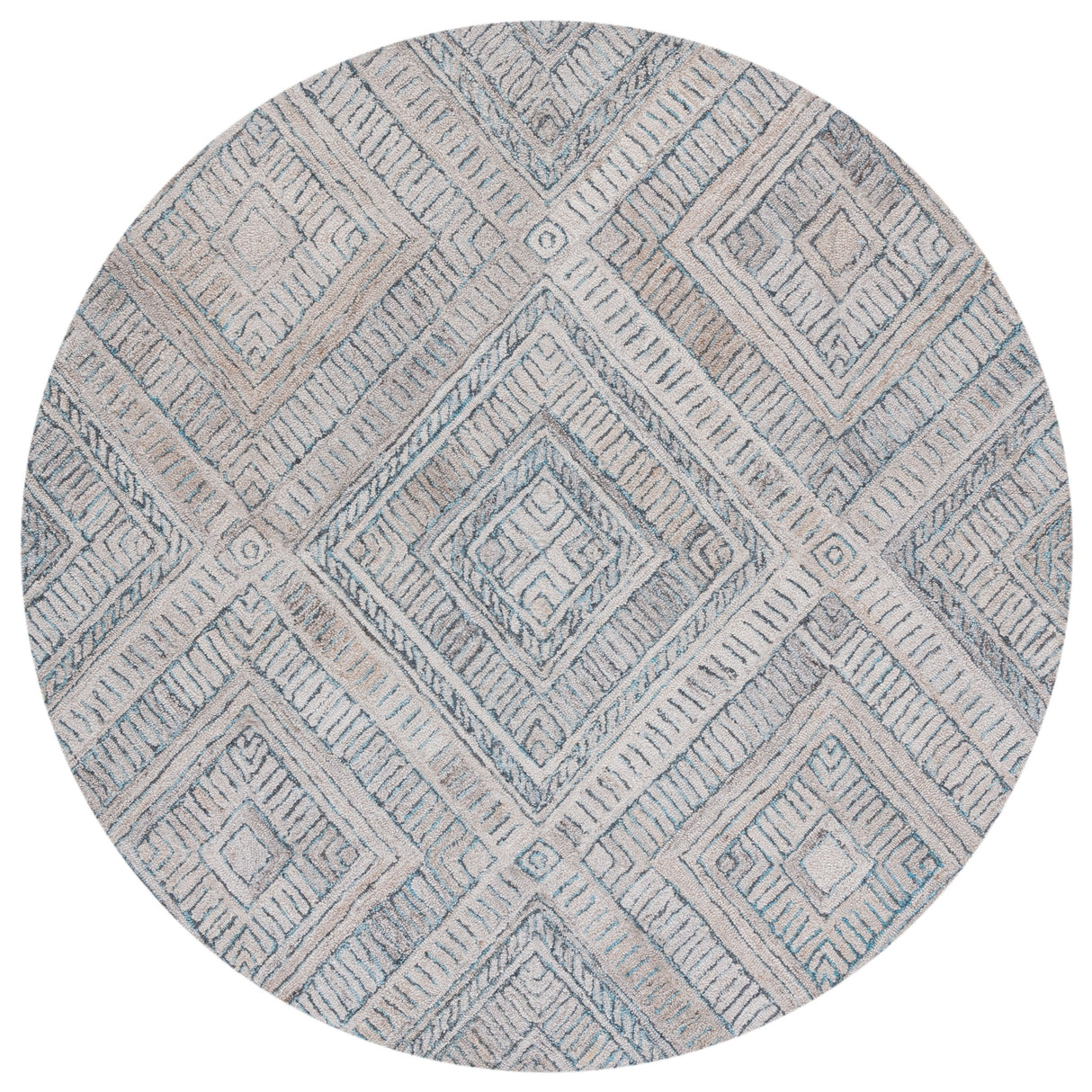 Safavieh Marquee Mrq119K Turquoise/Beige Rugs.