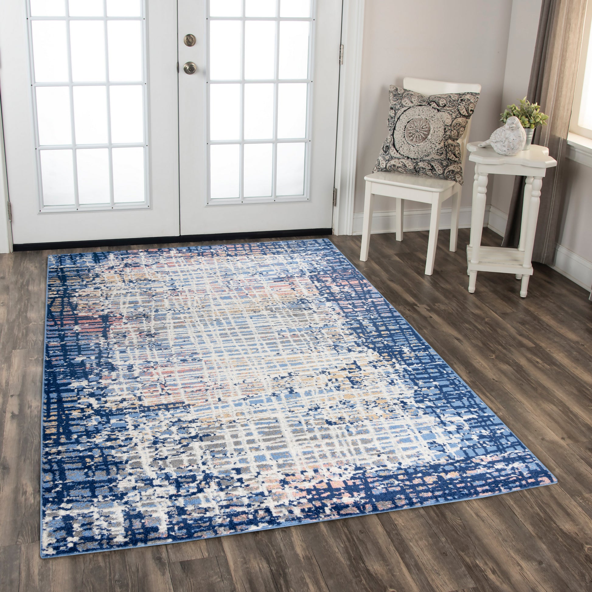 Rizzy Marquise Mrq841 Navy Area Rug