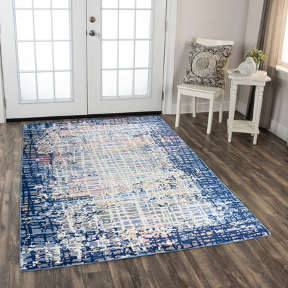 Rizzy Marquise Mrq841 Navy Area Rug