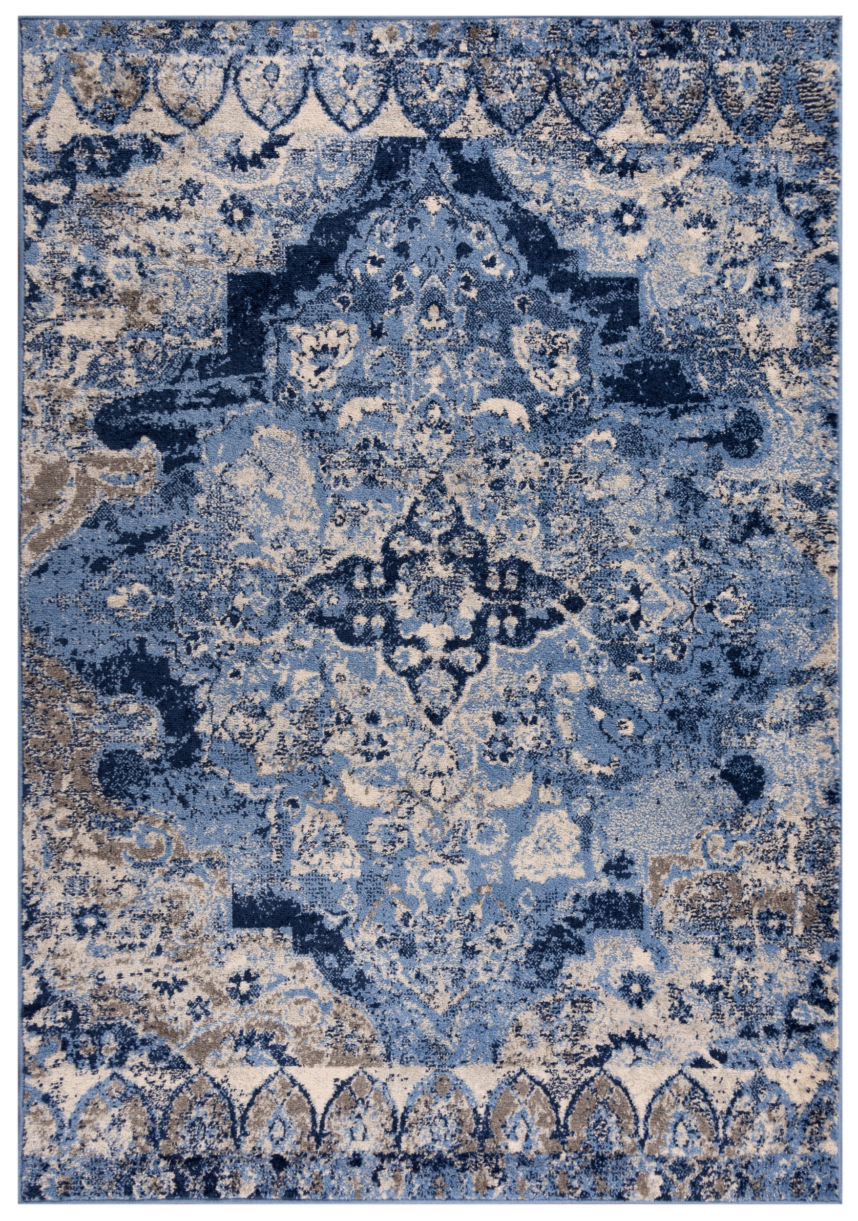 Rizzy Marquise Mrq846 Blue Area Rug
