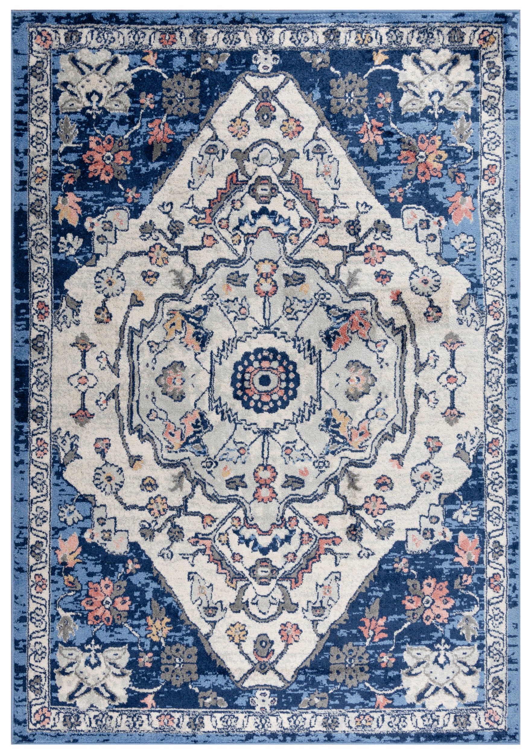 Rizzy Marquise Mrq850 Blue Area Rug