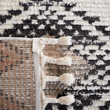 Safavieh Moroccan Tassel Mrt105A Ivory/Orange Rug.