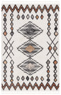 Safavieh Moroccan Tassel Mrt105A Ivory/Orange Rug.