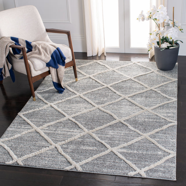 Safavieh Martha Stewart Msr0720A White/Light Grey Area Rug