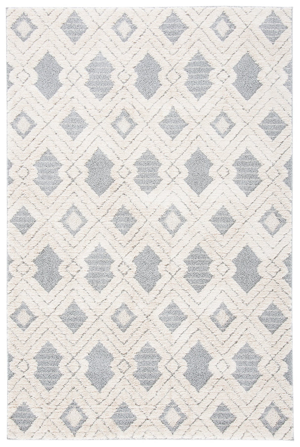 Safavieh Martha Stewart Msr0728A White/Light Grey Rugs.