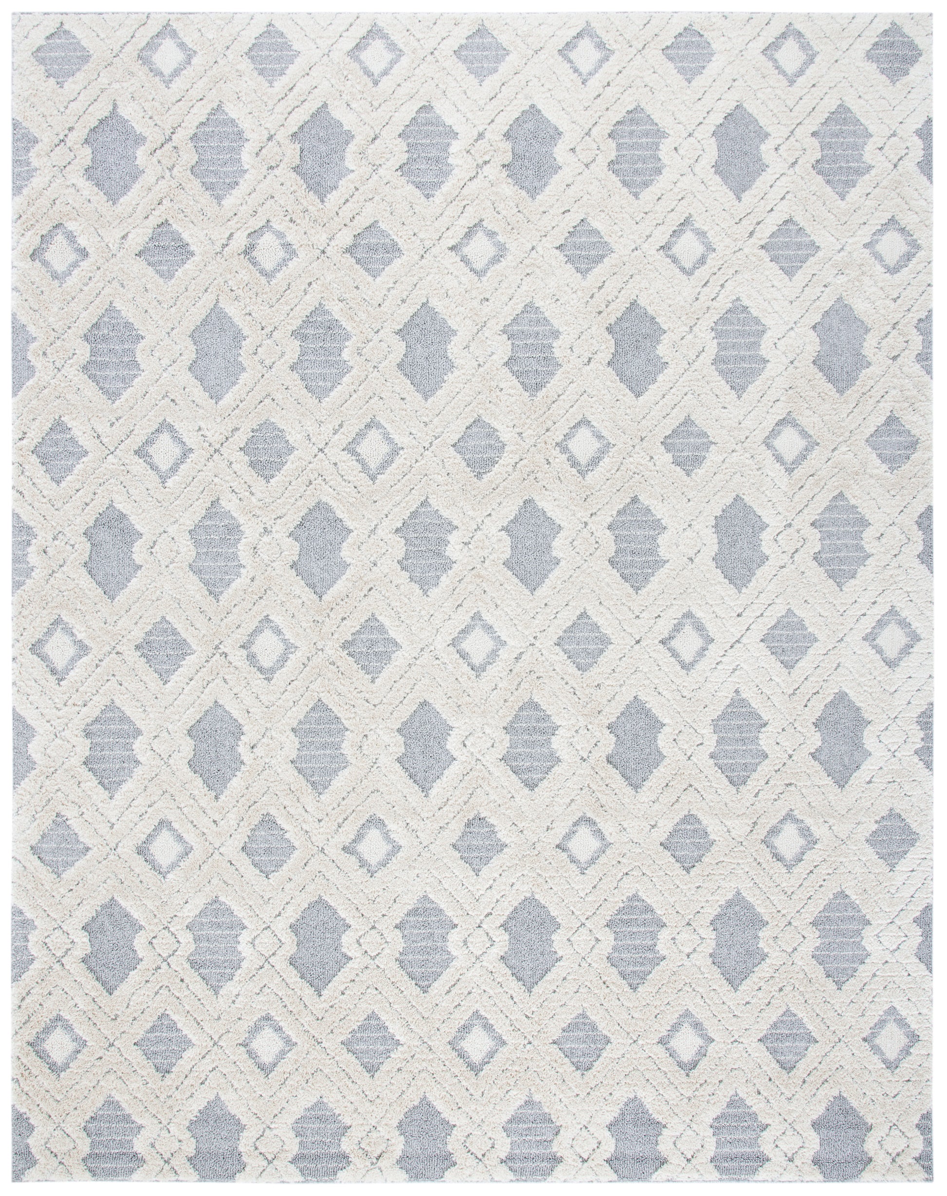 Safavieh Martha Stewart Msr0728A White/Light Grey Area Rug