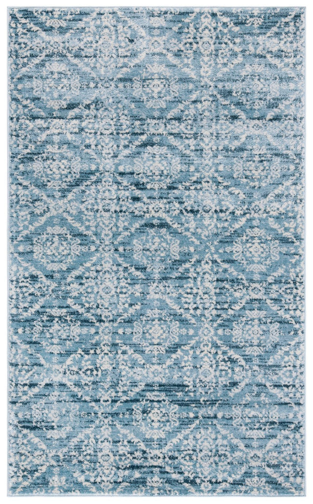 Safavieh Martha Stewart Msr0953L Denim Blue/Ivory Area Rug